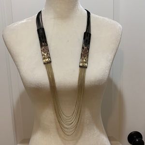 Stella & Dot Jasper ombré necklace